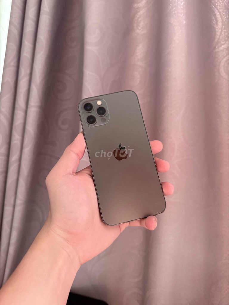 Apple iPhone 12 Pro 128GB Đen Quốc Tế Full. Mua bán Điện thoại tại Quận Thanh Khê Đà Nẵng được đăng bởi Tiến Cường hình 1