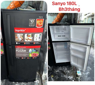 Tủ lạnh Sanyo 180 lít bao ship. Mua bán Tủ lạnh tại Quận Bình Tân Tp Hồ Chí Minh được đăng bởi Hải