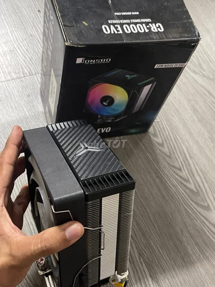 Tản nhiệt CPU Jonsbo CR-1000 EVO Đen. Mua bán Phụ kiện (Màn hình, Chuột...) tại Quận Ninh Kiều Cần Thơ được đăng bởi Thành hình 1