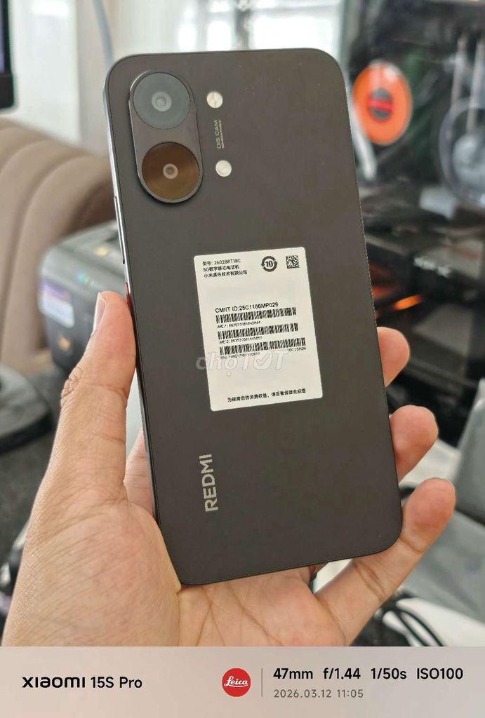 Redmi Turbo 5 Max 12/256GB Đen Likenew Sạc 1l. Mua bán Điện thoại tại Quận Ninh Kiều Cần Thơ được đăng bởi Zelda Phone hình 1