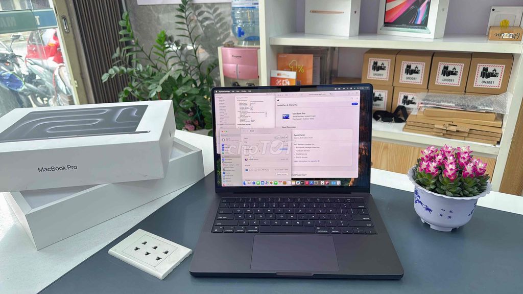 Fullbox:MacBook Pro 14inch: M4/16GB/512GB-Pin: 100. Mua bán Laptop tại Quận Thanh Khê Đà Nẵng được đăng bởi Tín Phát Apple hình 1