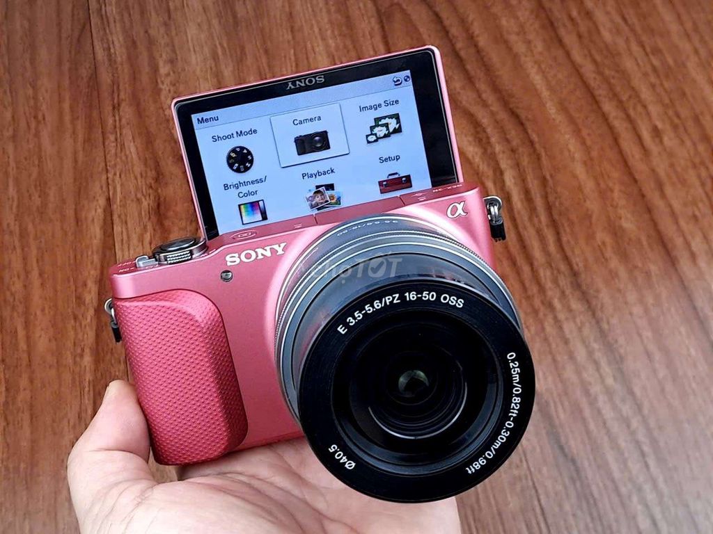 Máy ảnh Sony NEX 3N Hồng. Mua bán Máy ảnh, Máy quay tại Quận Tân Bình Tp Hồ Chí Minh được đăng bởi Phan Nguyen hình 1