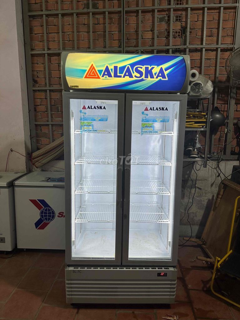 Tủ Mát Alaska Sl-7C Zin đẹp  700 lít lowe