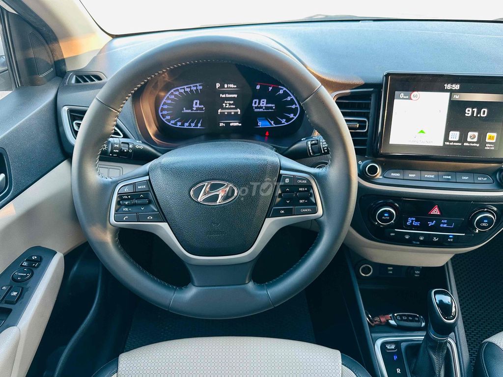 Hyundai Accent 2022 1.4 AT Đặc Biệt. Mua bán Ô tô tại Huyện Sóc Sơn Hà Nội được đăng bởi AUTO VĨNH CƯỜNG hình 9