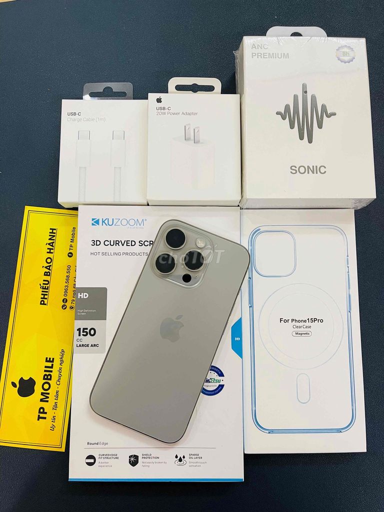 IPhone 15 Pro 128G, Không Báo Giá Ảo. Mua bán Điện thoại tại Quận Cầu Giấy Hà Nội được đăng bởi CỬA HÀNG TP MOBILE IPHONE CHÍNH HÃNG GIÁ TỐT HN hình 1
