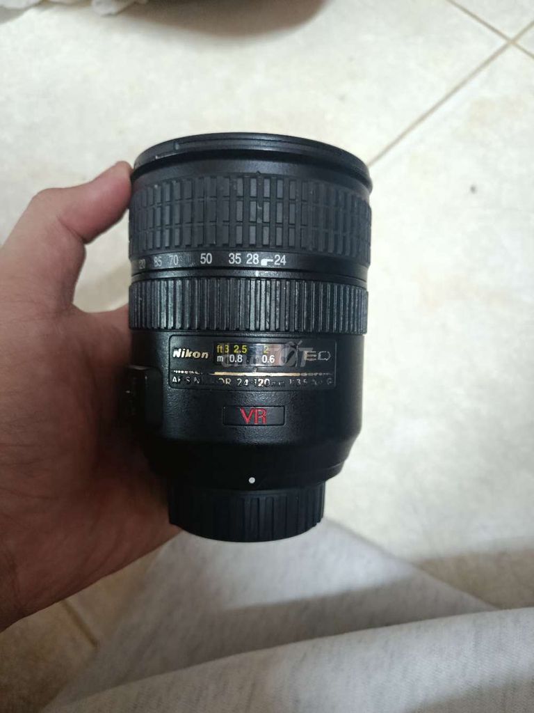 Ống kính Nikon 28-120 VR Đen Hỏng lấy nét. Mua bán Máy ảnh, Máy quay tại undefined undefined được đăng bởi An Văn hình 1
