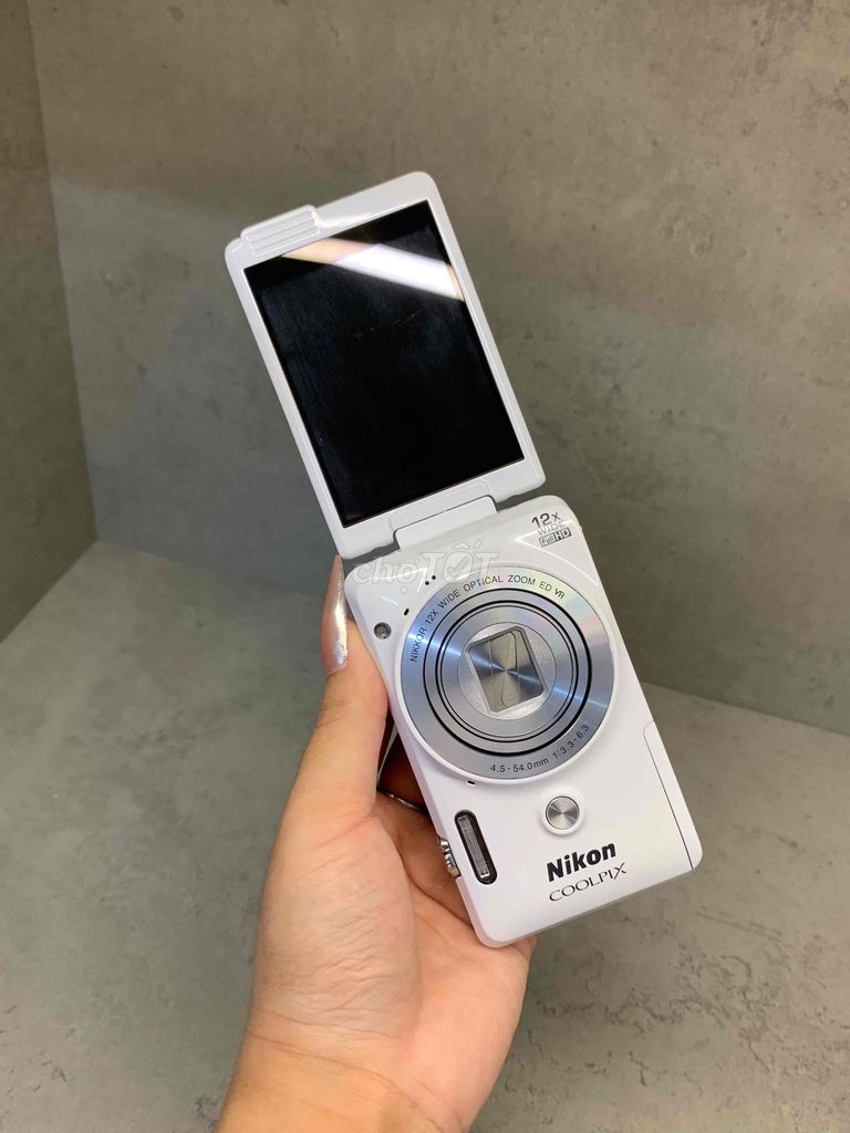 Máy ảnh Nikon Coolpix S6900 Trắng đẹp như mới. Mua bán Máy ảnh, Máy quay tại Huyện Thanh Trì Hà Nội được đăng bởi Đoàn Nhi hình 1