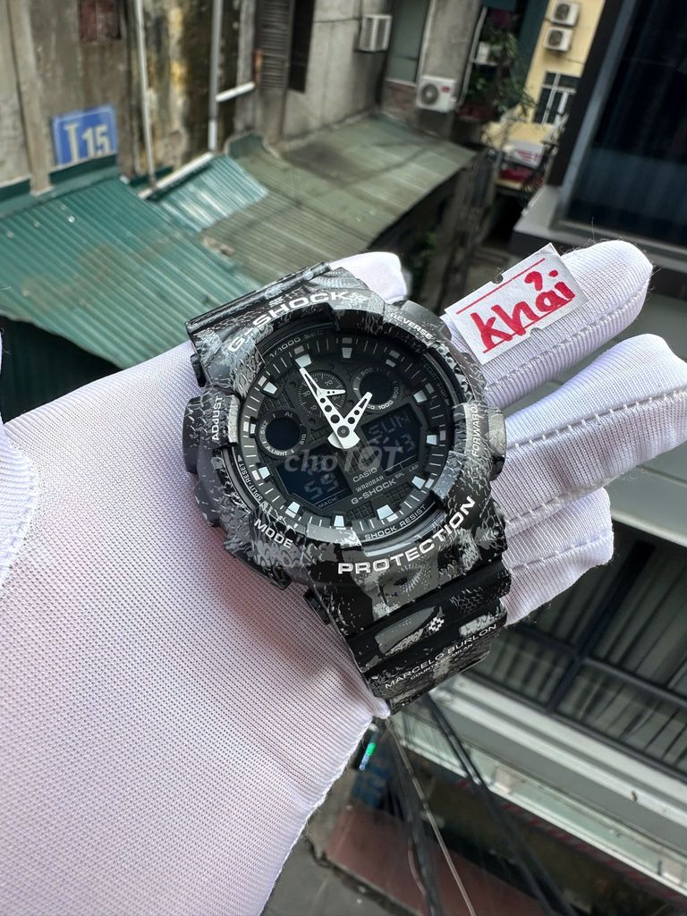 Casio G-shock GA-100MRB-1A Ngoại hình 99%