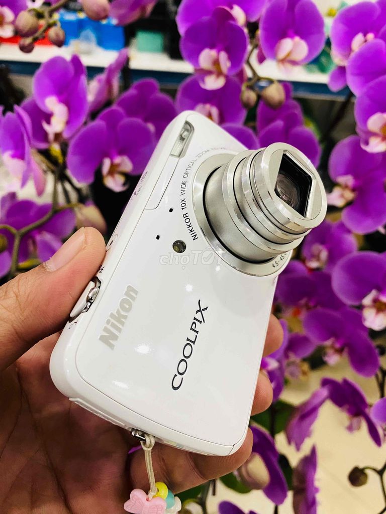 Máy Ảnh Nikon S800c COOLPIX . WIFI . Siêu zoom 10x