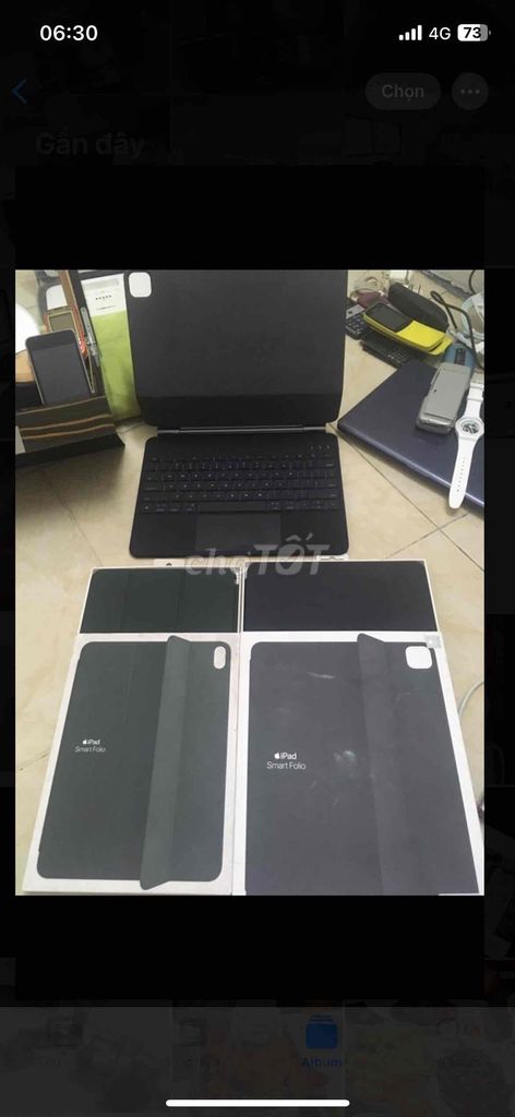 Ốp Folio Apple ipad 12.9 air 4 5 ko phím Ốp phím