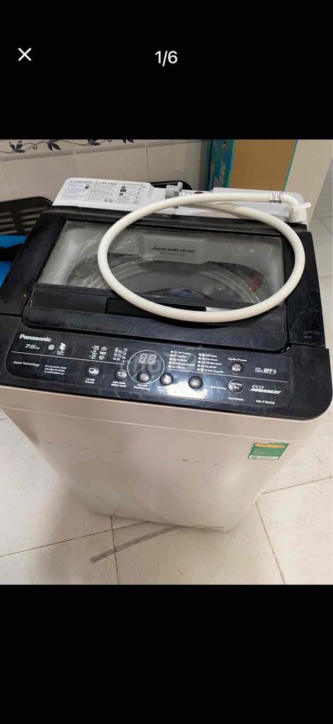 Máy giặt Panasonic NA-F76VS9 7.6kg. Mua bán Máy giặt tại Thành phố Bà Rịa Bà Rịa - Vũng Tàu được đăng bởi Xe Máy Võ Tùng  hình 1