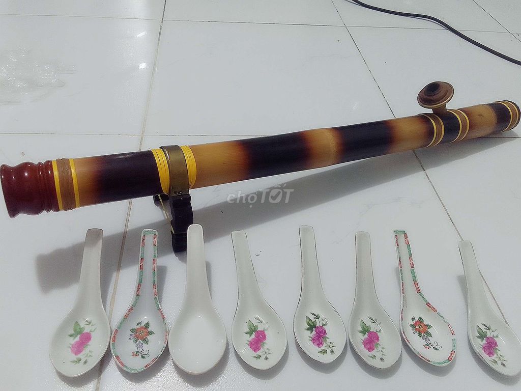 combo 8 muỗng xưa+ ống hút thuốc lào. Mua bán Dụng cụ nhà bếp tại Quận 7 Tp Hồ Chí Minh được đăng bởi a Bền  hình 1