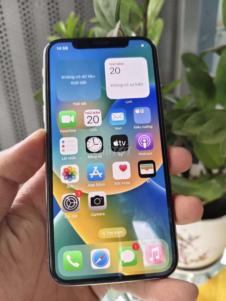 Iphone X 64GB đẹp 99% Giao Lưu