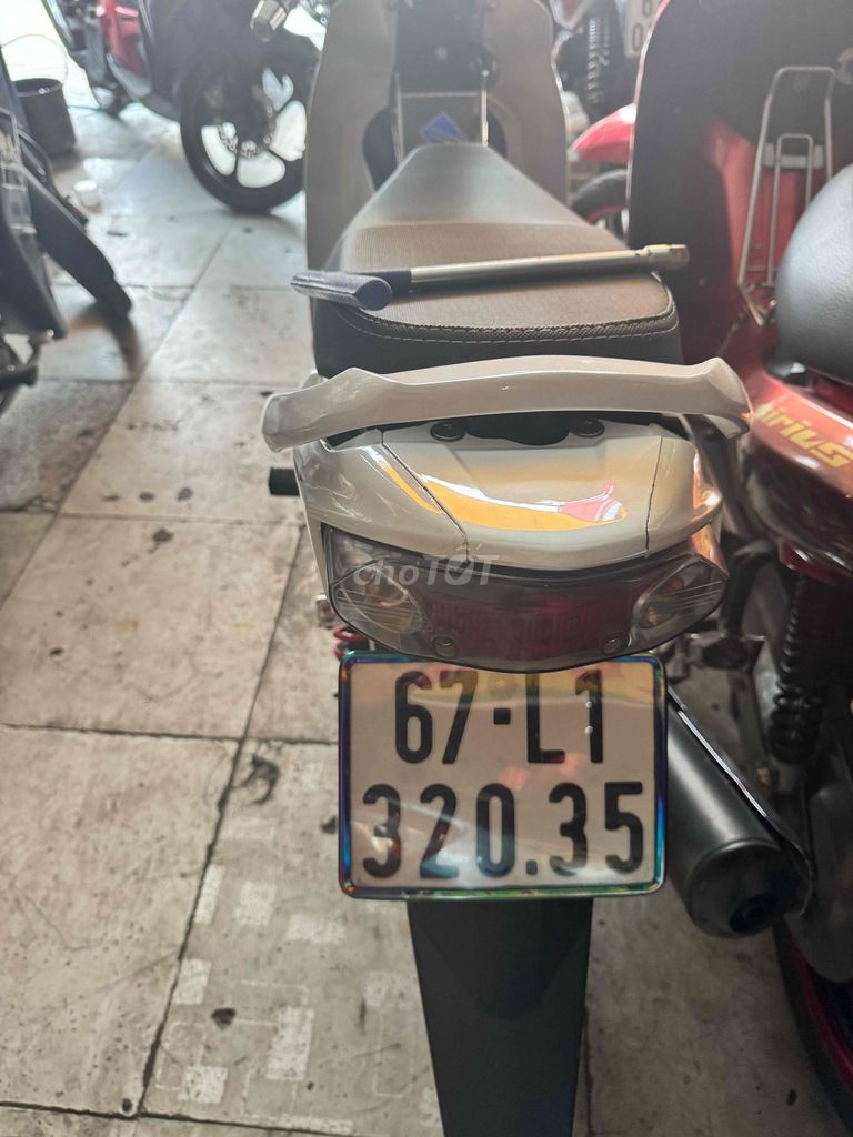 Yamaha Sirius Trắng đỏ Zin êm. Mua bán Xe máy tại Thành phố Thuận An Bình Dương được đăng bởi cầm đồ Hà Minh Tâm  hình 3