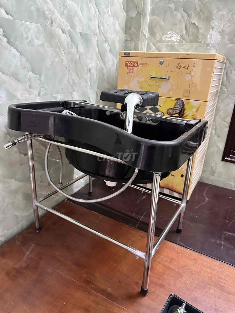 Bồn gội dưỡng sinh Đen Kim loại. Mua bán Đồ chuyên dụng, Giống nuôi trồng tại Thành phố Nha Trang Khánh Hòa được đăng bởi Seven Cf hình 1