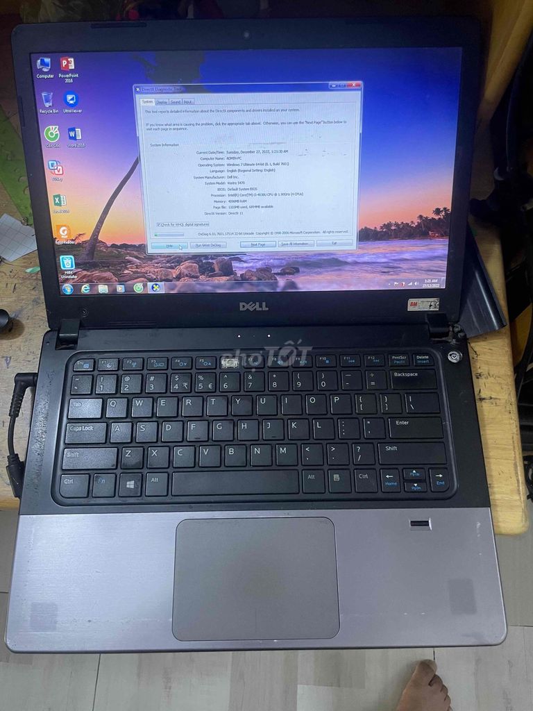 laptop dell 5470 i3 4030 ram 4g hdd 500g