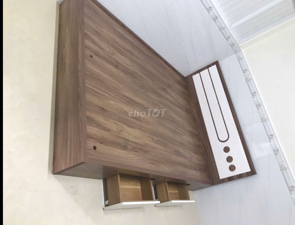 GIƯỜNG GỖ CÔNG NGHIỆP MDF 1M6 2M CÓ 2 HỘP KÉO . Mua bán Giường, chăn ga gối nệm tại Thành phố Thuận An Bình Dương được đăng bởi Tủ nhựa đài loan hoàng quân hình 1