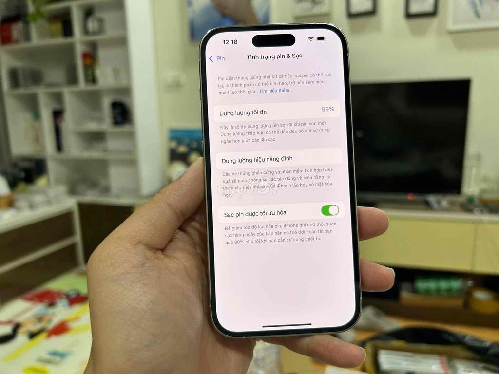 iPhone 14 Pro 256GB Trắng FULLBOX APPLE BH 2024. Mua bán Điện thoại tại Quận Thanh Xuân Hà Nội được đăng bởi Nguyễn Huy Dũng hình 2