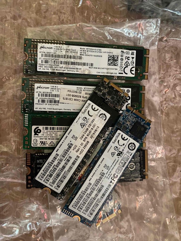 SSD M2 128G 180G 256G 512G hàng zin us Win 10 Pro. Mua bán Linh kiện (RAM, Card...) tại Quận 1 Tp Hồ Chí Minh được đăng bởi Nguyễn hình 1