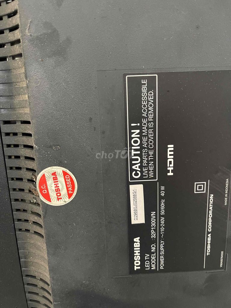 Tivi LED Toshiba 32P1300VN 32 inch. Mua bán Tivi, Âm thanh tại Thành phố Thủ Đức Tp Hồ Chí Minh được đăng bởi long hình 1
