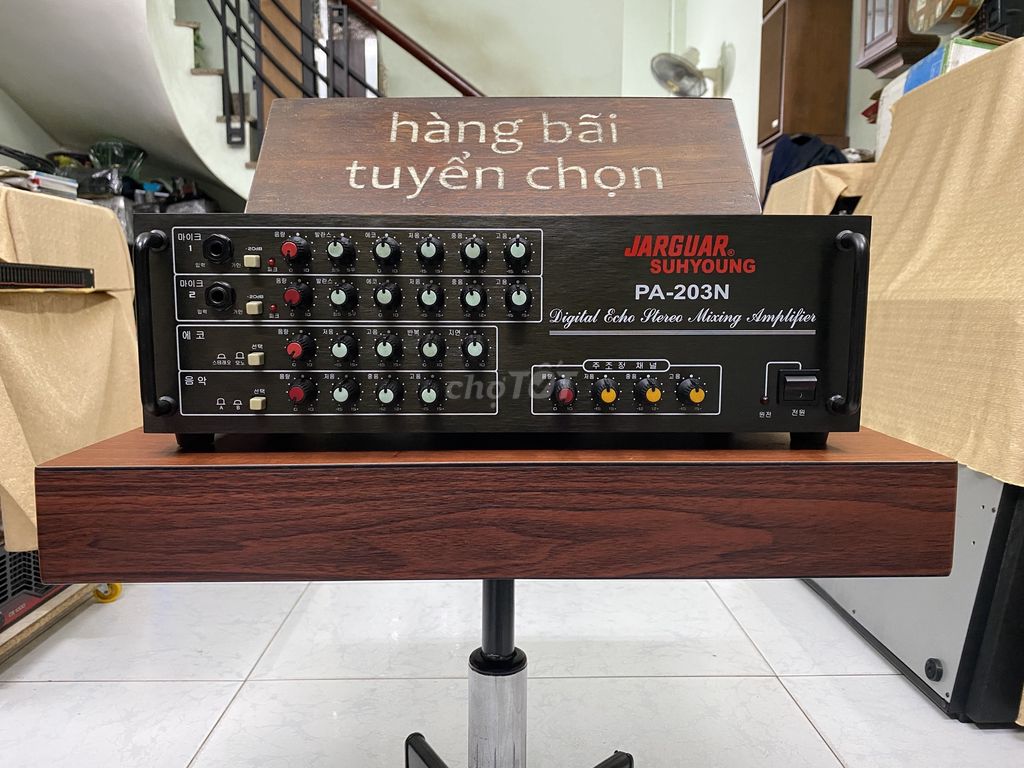 Sale *Amply Karaoke JARGUAR 203 Korea chạy sò sắt. Mua bán Tivi, Âm thanh tại Quận Tân Bình Tp Hồ Chí Minh được đăng bởi nhut audio hình 1