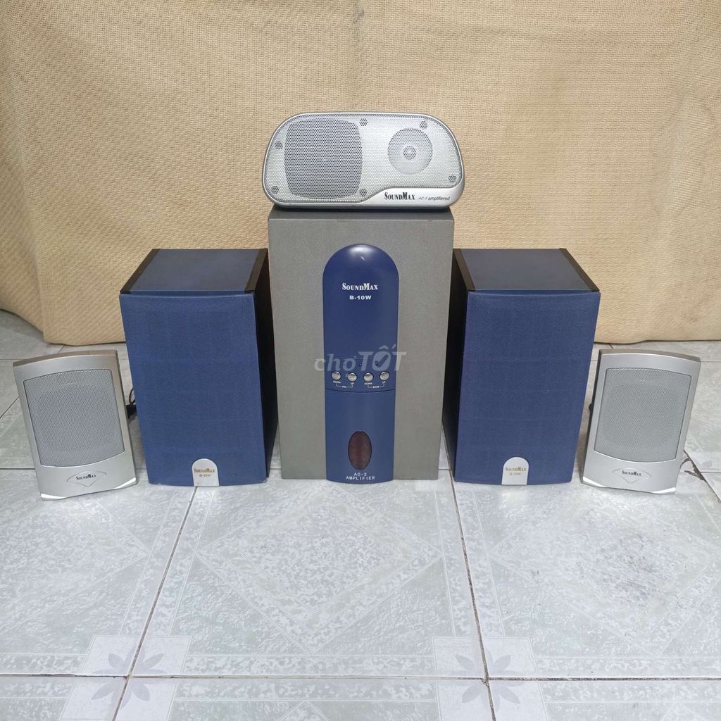 Bán bộ loa vi tính 5.1 SoundMax B-10W. Mua bán Tivi, Âm thanh tại Quận Tân Bình Tp Hồ Chí Minh được đăng bởi NTTC hình 1