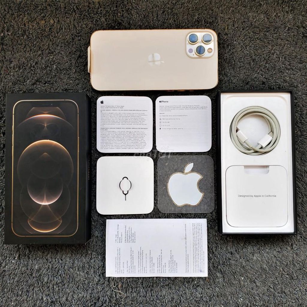 iPhone 12 Pro Max 256GB Vàng Gold chưa sữa chữa. Mua bán Điện thoại tại Quận Tân Bình Tp Hồ Chí Minh được đăng bởi Hoang Nam hình 1