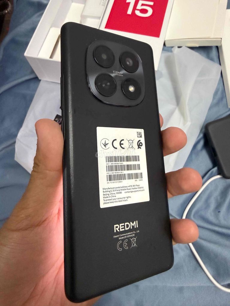 Xiaomi Redmi Note 15 8GB 128GB Đen. Mua bán Điện thoại tại Quận 11 Tp Hồ Chí Minh được đăng bởi Ân hình 1