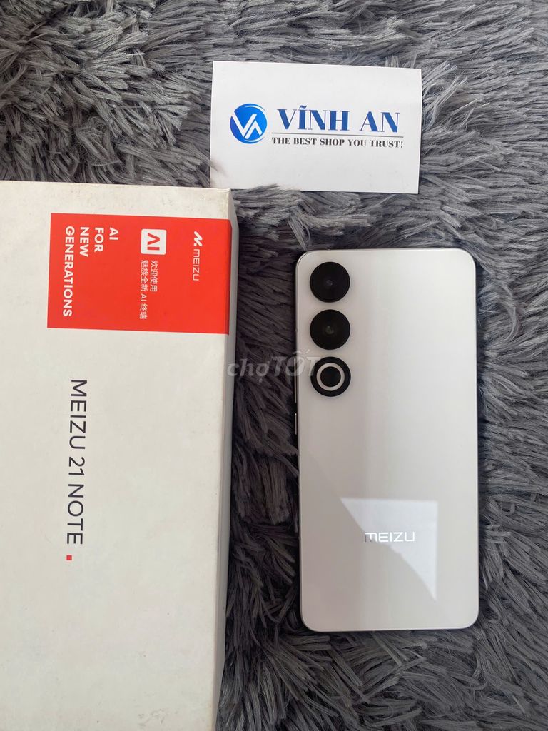 ❤️ Meizu 21 Note 5G 16/256 - Máy 99% Fullbox. Mua bán Điện thoại tại Thành phố Thủ Đức Tp Hồ Chí Minh được đăng bởi Vĩnh An Mobile Thủ Đức hình 1