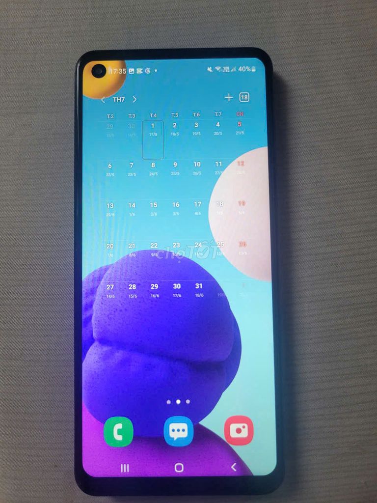 Samsung Galaxy A21s 3GB 32GB Xanh. Mua bán Điện thoại tại Quận Tây Hồ Hà Nội được đăng bởi Mr Thuận hình 1
