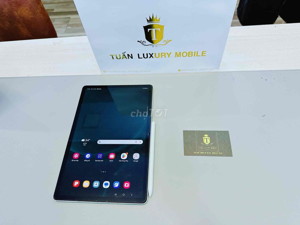 Samsung Tab S9 FE 128G Wifi 98% màu xanh mint VN. Mua bán Máy tính bảng tại Quận Hải Châu Đà Nẵng được đăng bởi TUẤN LUXURY MOBILE ĐÀ NẴNG hình 1