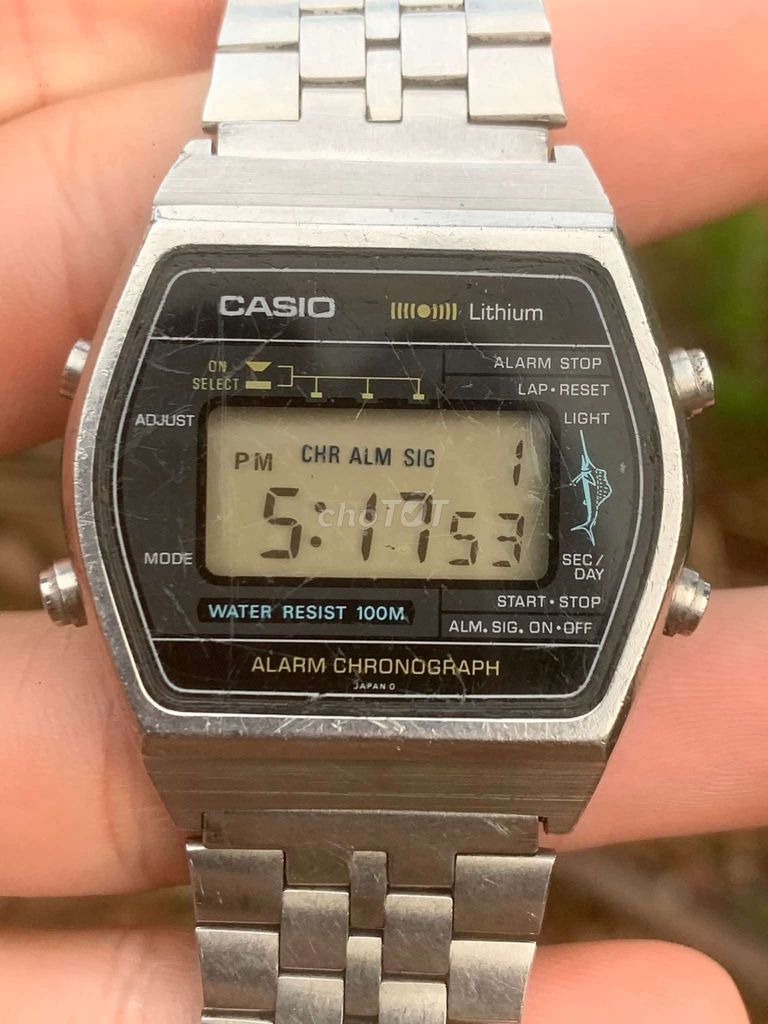 Bán đồng hồ casio cổ cá kiếm