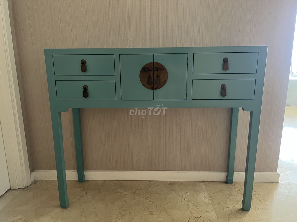 Kệ console Linhs Furniture gỗ Xanh lam. Mua bán Tủ, kệ gia đình tại Thành phố Thủ Đức Tp Hồ Chí Minh được đăng bởi Trần Quỳnh Nhi hình 1