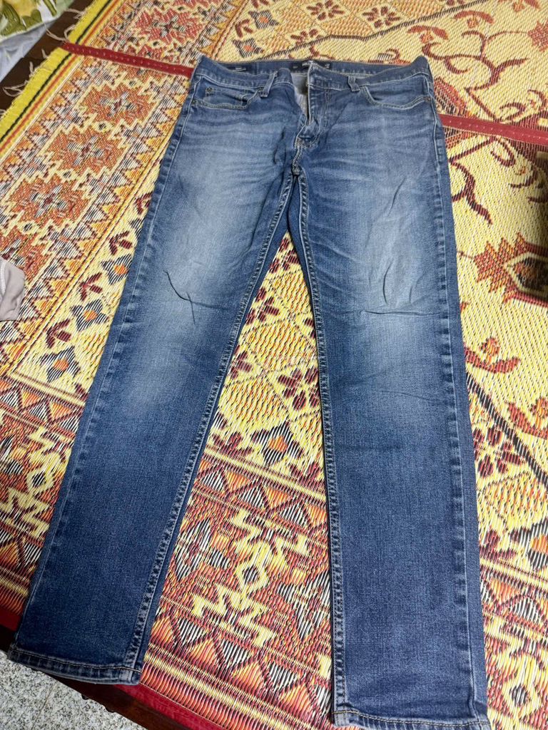 Quần jean nam xanh form đứng còn mới. Mua bán Quần áo tại Thành phố Đà Lạt Lâm Đồng được đăng bởi Hương Xuân hình 1
