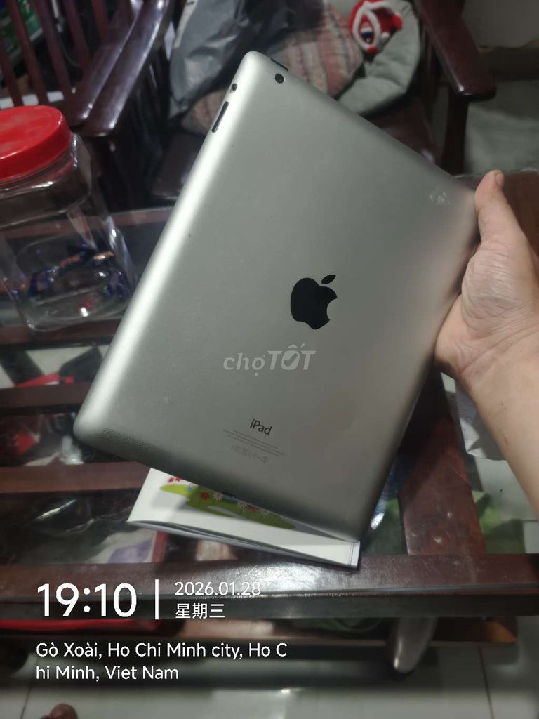 Apple iPad 4 16GB Bạc. Mua bán Máy tính bảng tại Quận Bình Tân Tp Hồ Chí Minh được đăng bởi thái hình 1