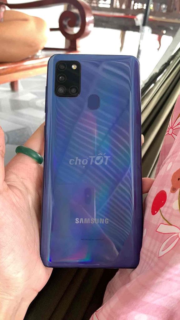 Samsung A21s Xanh Đã sử dụng. Mua bán Điện thoại tại Huyện Cầu Ngang Trà Vinh được đăng bởi Tạ Nguyễn Vịnh Nghi hình 1