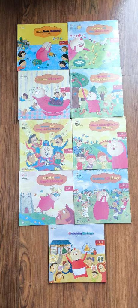 Sách truyện tranh Gummy 9 cuốn. Mua bán Sách tại Quận Tây Hồ Hà Nội được đăng bởi Elvira Soroka hình 1