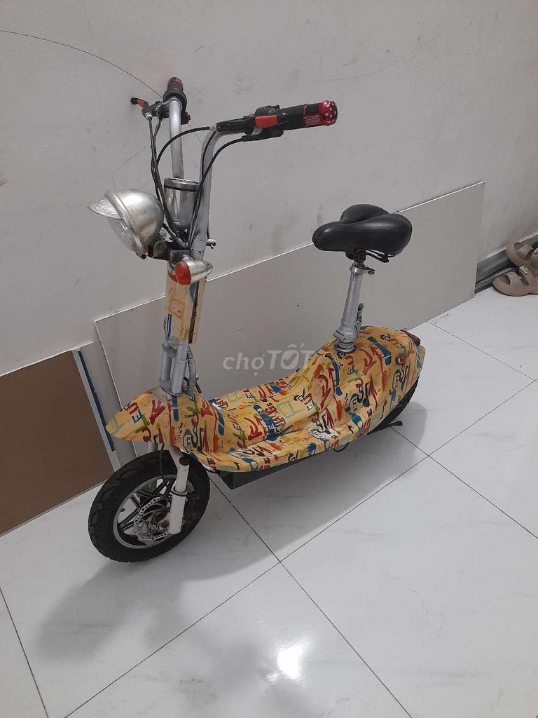 Xe đạp điện mini nhỏ gọn như hình. Mua bán Xe điện tại Quận Tân Bình Tp Hồ Chí Minh được đăng bởi chi hình 3
