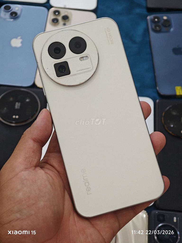 Realme GT 8 Trắng gl. Mua bán Điện thoại tại Quận Gò Vấp Tp Hồ Chí Minh được đăng bởi Chíp Chíp hình 1