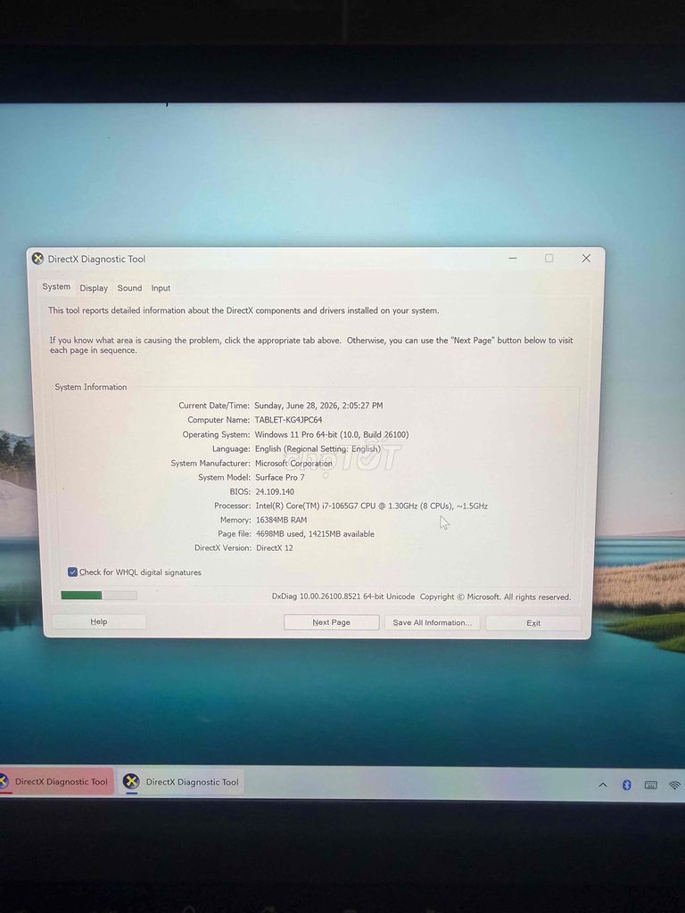 Microsoft Surface Pro 7 i7 16GB/512GB Bạc. Mua bán Máy tính bảng tại Quận Ô Môn Cần Thơ được đăng bởi linh tinh hình 1