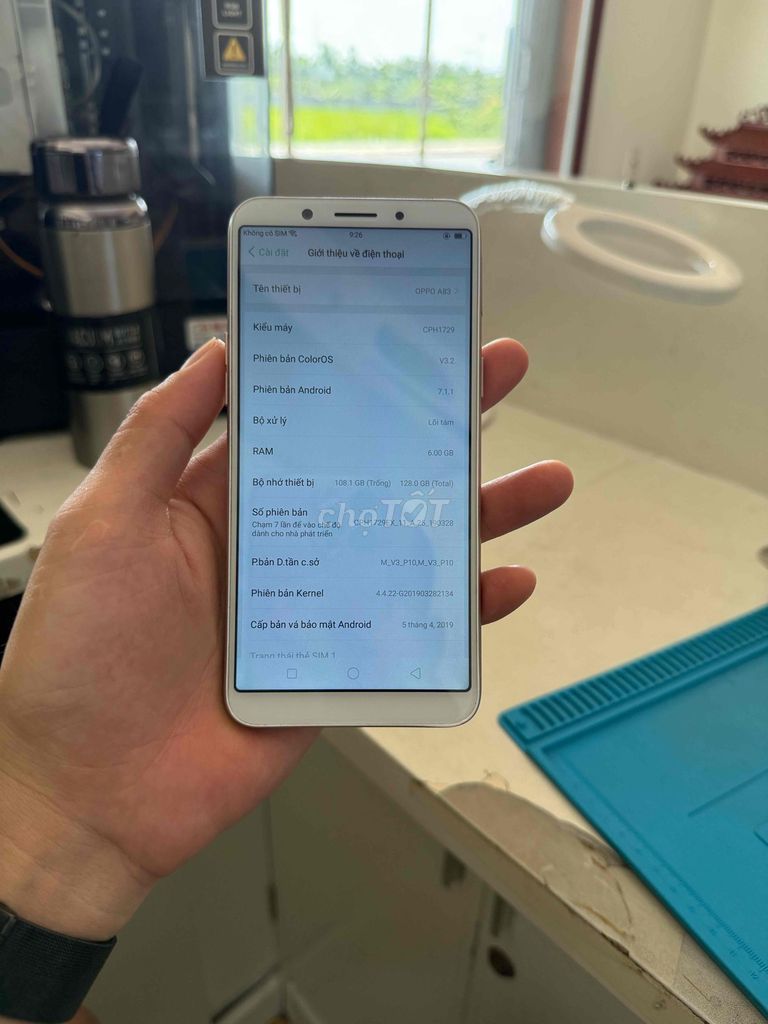 Oppo A83 6GB/128GB Vàng. Mua bán Điện thoại tại Huyện Thuỷ Nguyên Hải Phòng được đăng bởi Hùng Nguyễn THP store hình 1