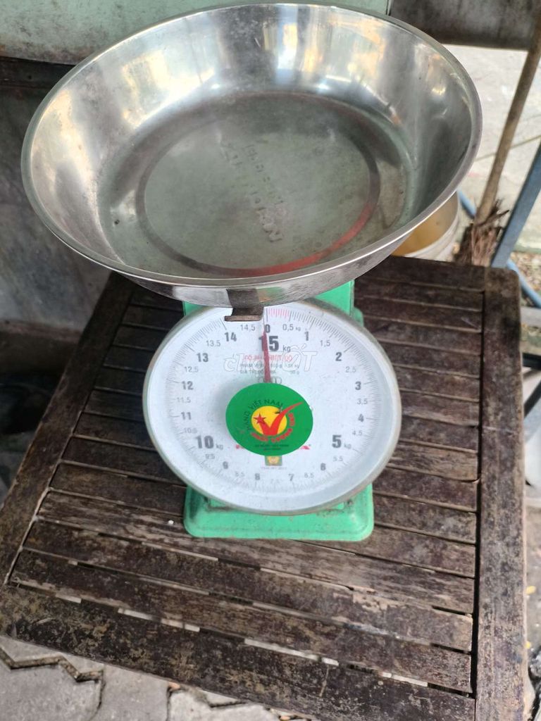 Cân đồng hồ 15kg Kim loại Xanh. Mua bán Đồ chuyên dụng, Giống nuôi trồng tại Quận Liên Chiểu Đà Nẵng được đăng bởi ĐẠT hình 1