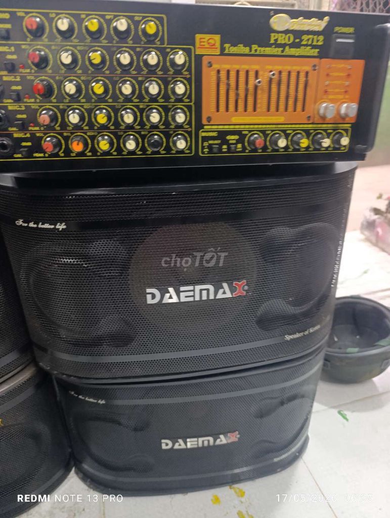 Loa Toshiba PRO-2712 Đen. Mua bán Tivi, Âm thanh tại Thành phố Vũng Tàu Bà Rịa - Vũng Tàu được đăng bởi âm thanh cũ và mới  hình 1