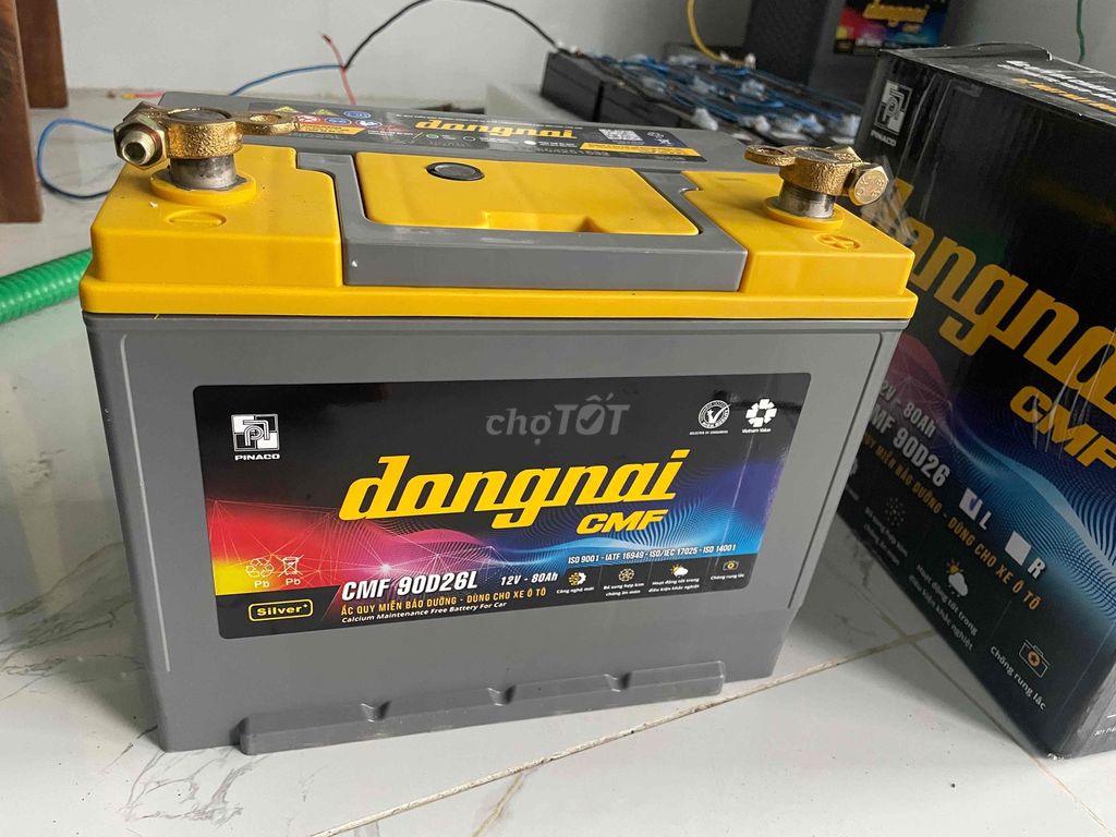 Ắc quy Đồng Nai PMN33D 12V 80Ah. Mua bán Phụ tùng xe tại Thành phố Trà Vinh Trà Vinh được đăng bởi Dương Công Danh hình 2