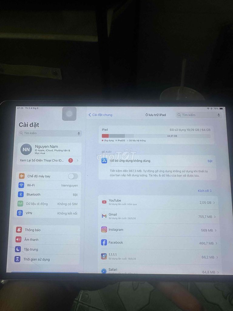 Apple iPad Pro 10.5 inch 64GB. Mua bán Máy tính bảng tại Thành phố Dĩ An Bình Dương được đăng bởi Văn Hiếu hình 1