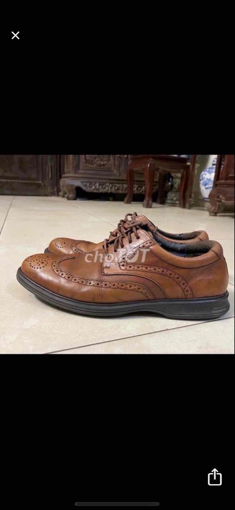 Giày da nam - Hàng hiệu Rockport,, Size 40-40,5