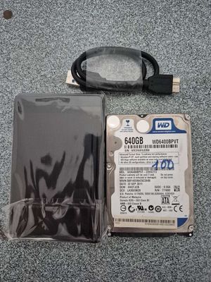 Ổ cứng di động HDD 640Gb kèm box, cáp. Sk 100%. Mua bán Linh kiện (RAM, Card...) tại Huyện Bình Chánh Tp Hồ Chí Minh được đăng bởi Nguyễn Du 