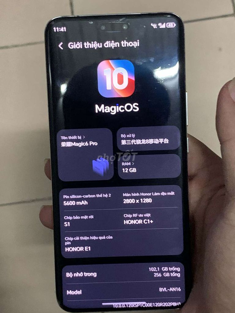 Honor Magic 6 Pro 256GB Trắng. Mua bán Điện thoại tại Quận Ngũ Hành Sơn Đà Nẵng được đăng bởi Kenny Hieu hình 1