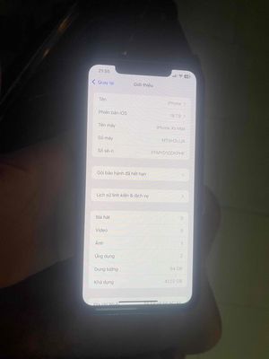 Apple iPhone Xs Max 64GB Vàng Đã sử dụng