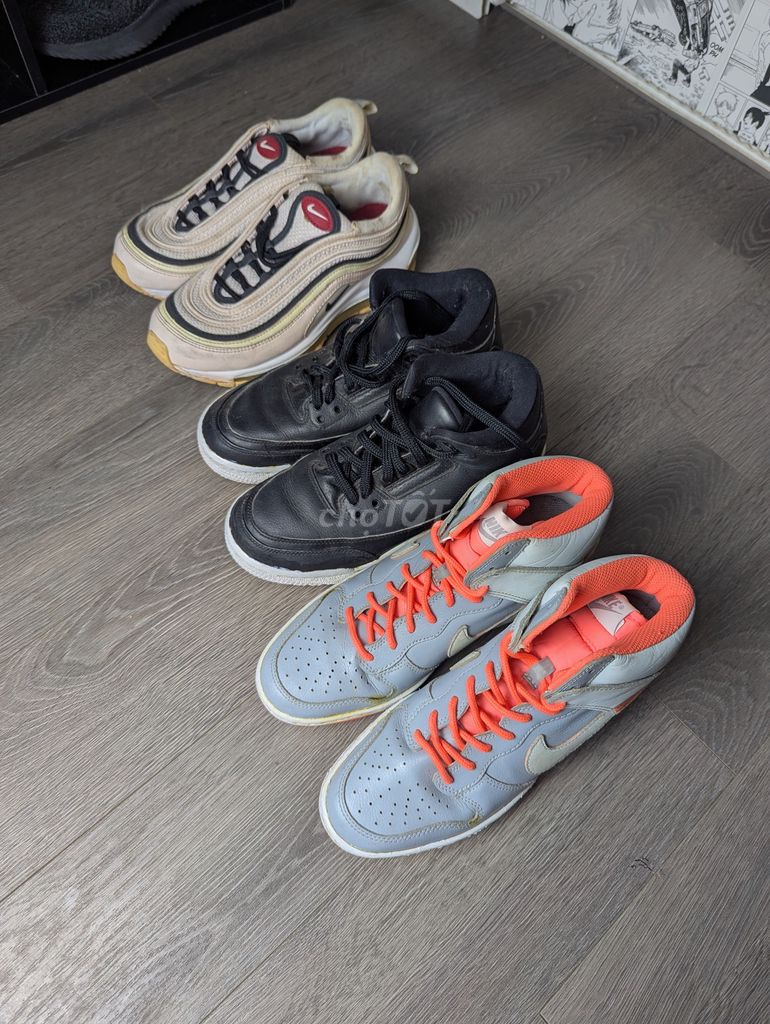 3 Giày thể thao Nike size 37.5-38 60k 1 đôi. Mua bán Giày dép tại Quận Hà Đông Hà Nội được đăng bởi The Good Stuff Shop hình 1